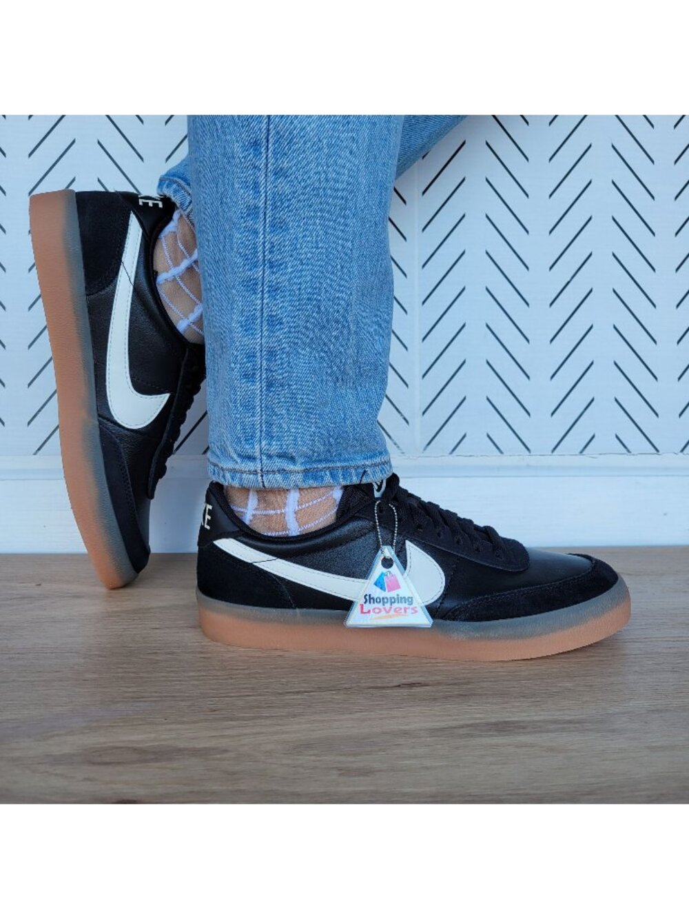 ⭐Nike Killshot 2 Black Leather Sail Gum Sz 8 Women's Shoes Sneakers FZ5630-001⭐
